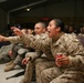 Marines Watch the Big Game
