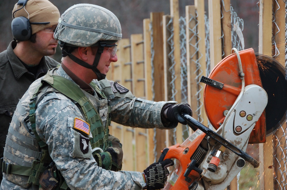 Getting fired up: Indiana National Guard Soldiers introduced to explosives training