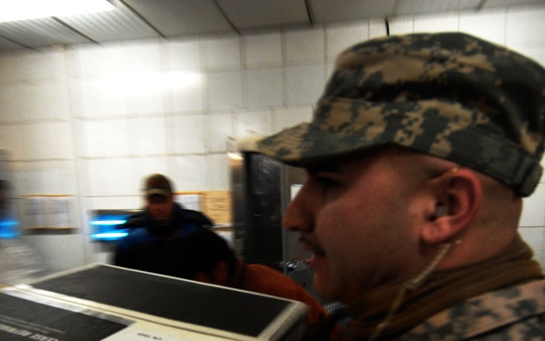 Afghanistan Troops Get Taste of Chicago for Superbowl Celebration