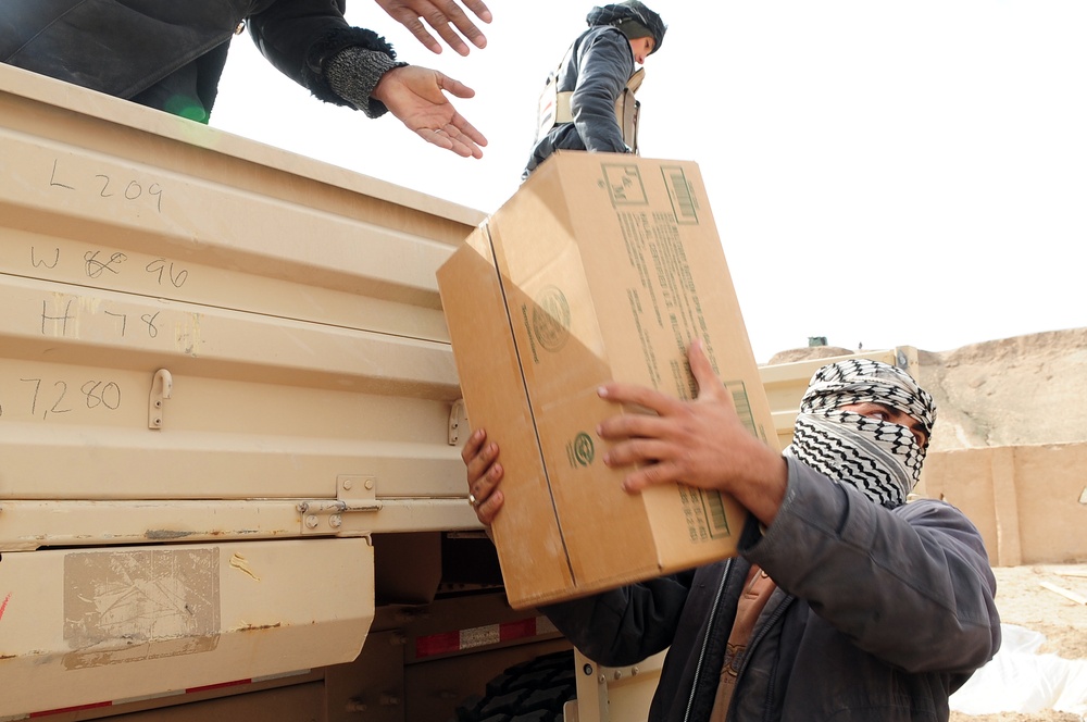 Sons of Iraq Check Points in Samarra