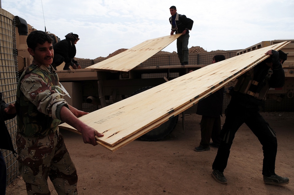 Sons of Iraq Check Points in Samarra