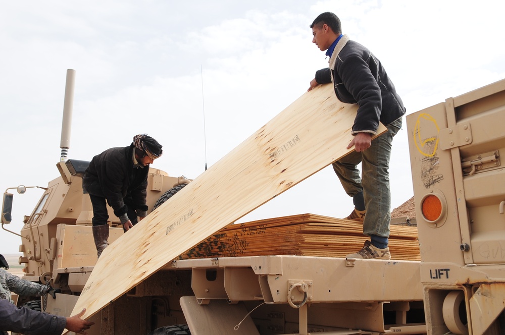 Sons of Iraq Check Points in Samarra