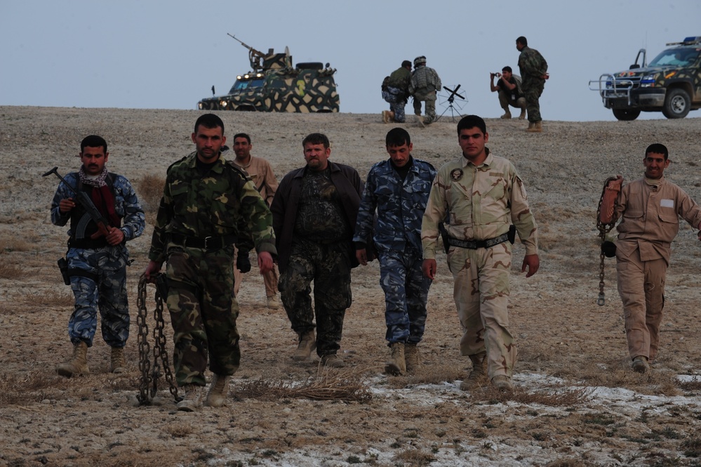 Sons of Iraq Check Points in Samarra