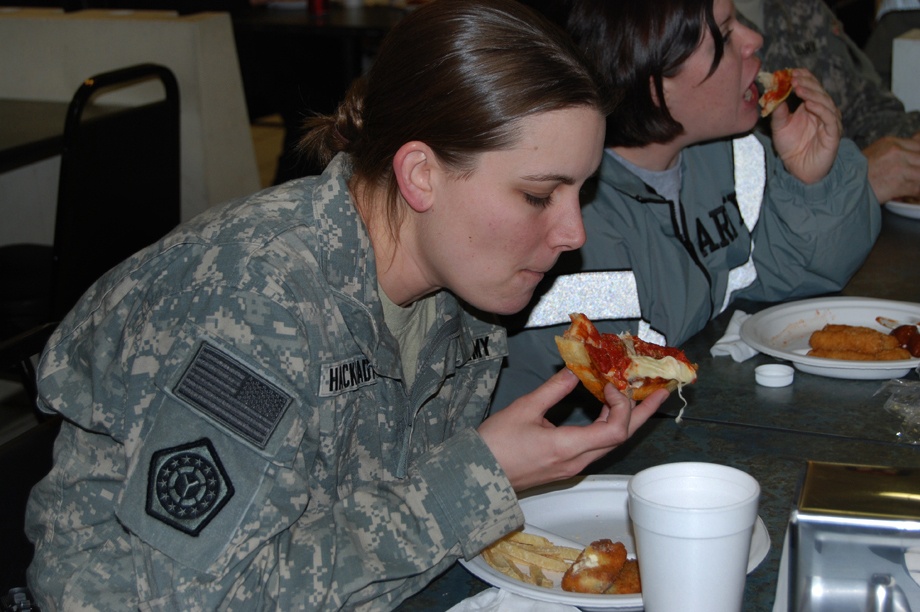 Pizzas at Camp Phoenix