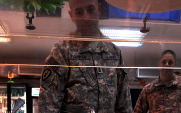 Afghanistan Troops Get Taste of Chicago for Super Bowl Celebration