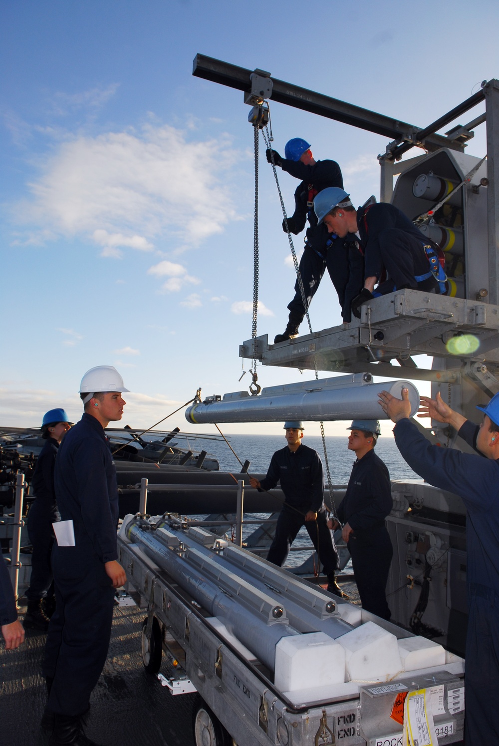 USS Essex Rolling Airframe Missile system