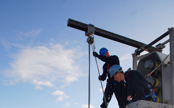 USS Essex Rolling Airframe Missile system