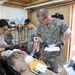 Medical exercise on Camp Victory