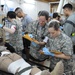 Medical exercise on Camp Victory