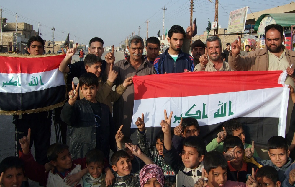 Iraqi security forces,  Bountyhunter Soldiers oversee peaceful elections