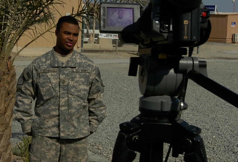 Soldiers send Valentine's Day greetings