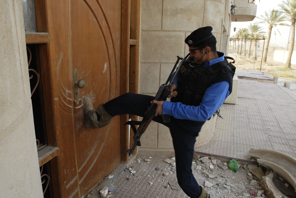 'Comanche' Troop Soldiers Conduct Combined Security Patrols in Saha