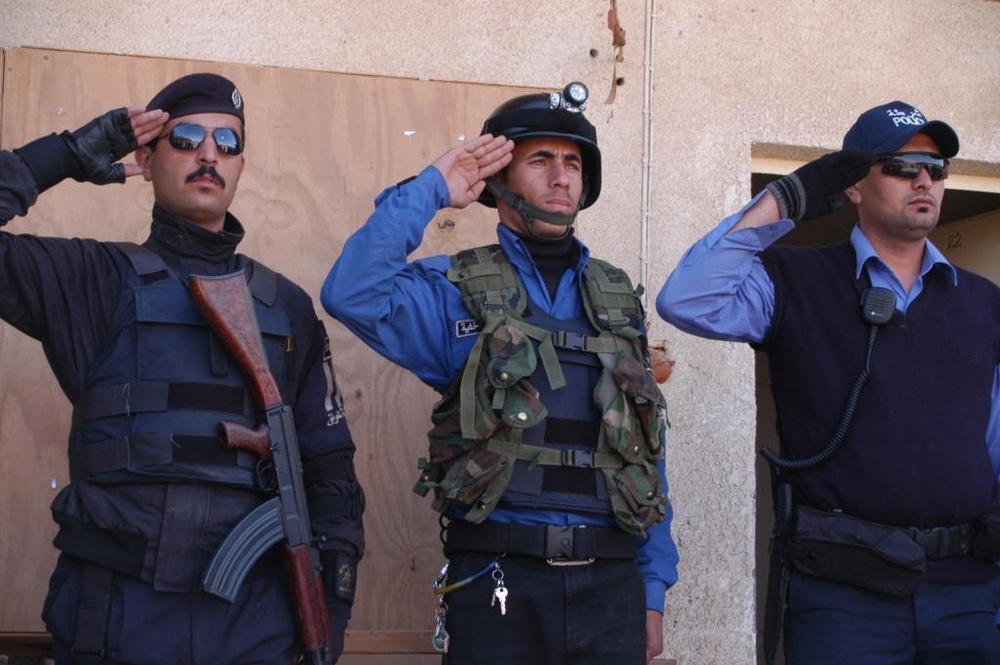 Iraqi Police take helm at Joint Security Station al Awad