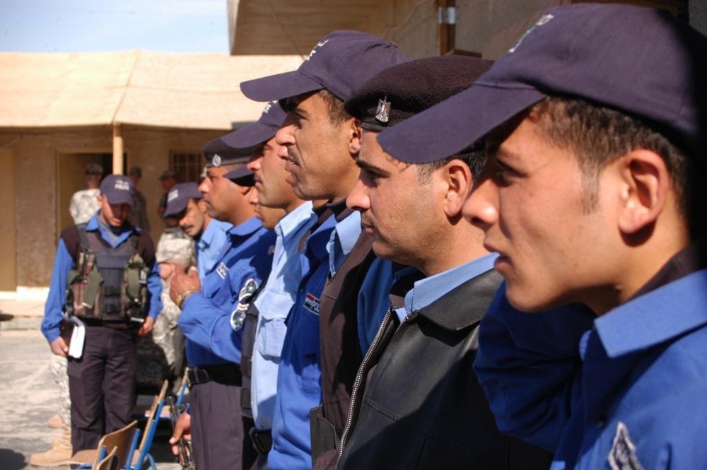 Iraqi Police Take Helm at Joint Security Station Al Awad