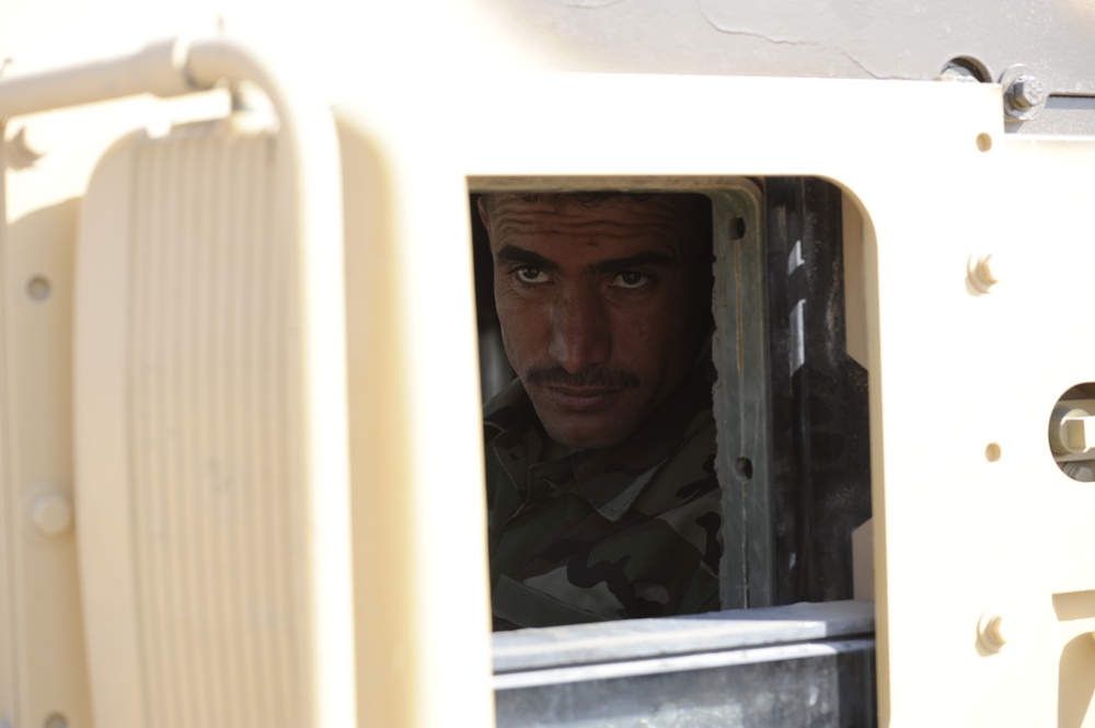 Driver's Training at Camp Shaibah, Basra, Iraq