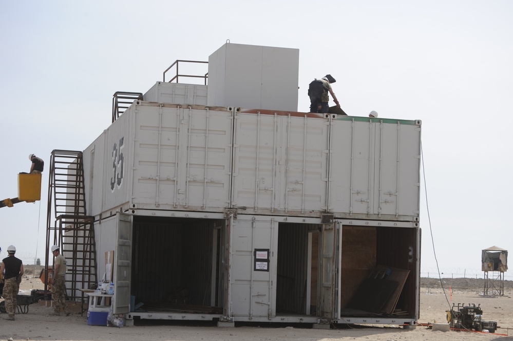 Driver's Training at Camp Shaibah, Basra, Iraq