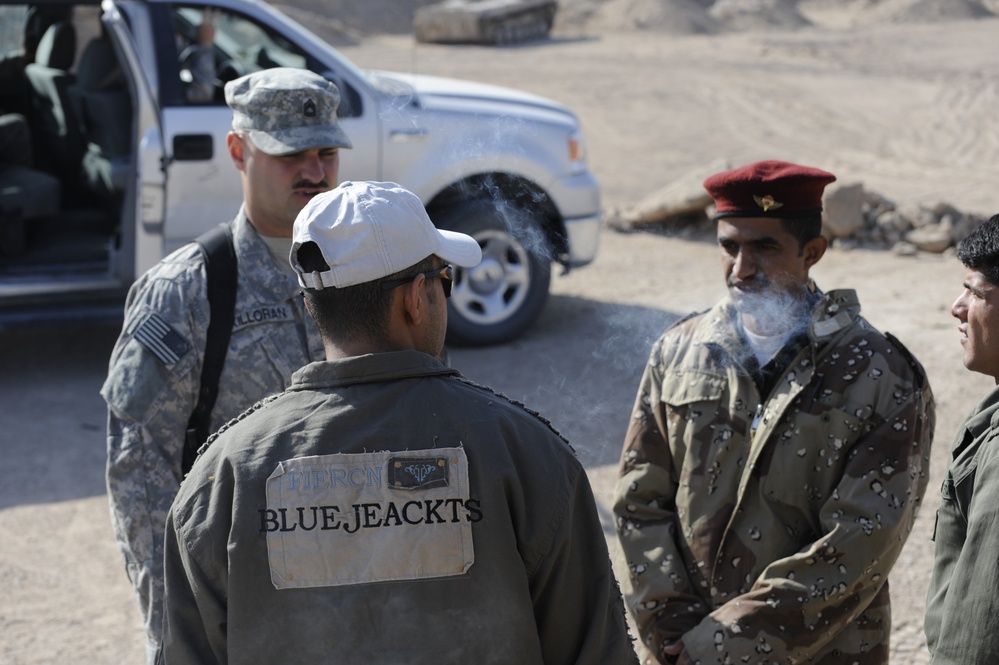 Driver's Training at Camp Shaibah, Basra, Iraq