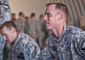 1st Air Cavalry Soldiers receive guidance on new equipment