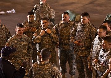 1st Air Cavalry Soldiers receive guidance on new equipment
