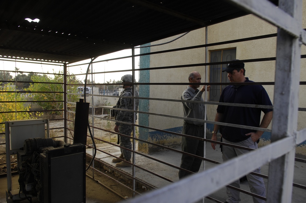 Soldiers visit Orphanage, near Forward Operating Base Echo, Iraq