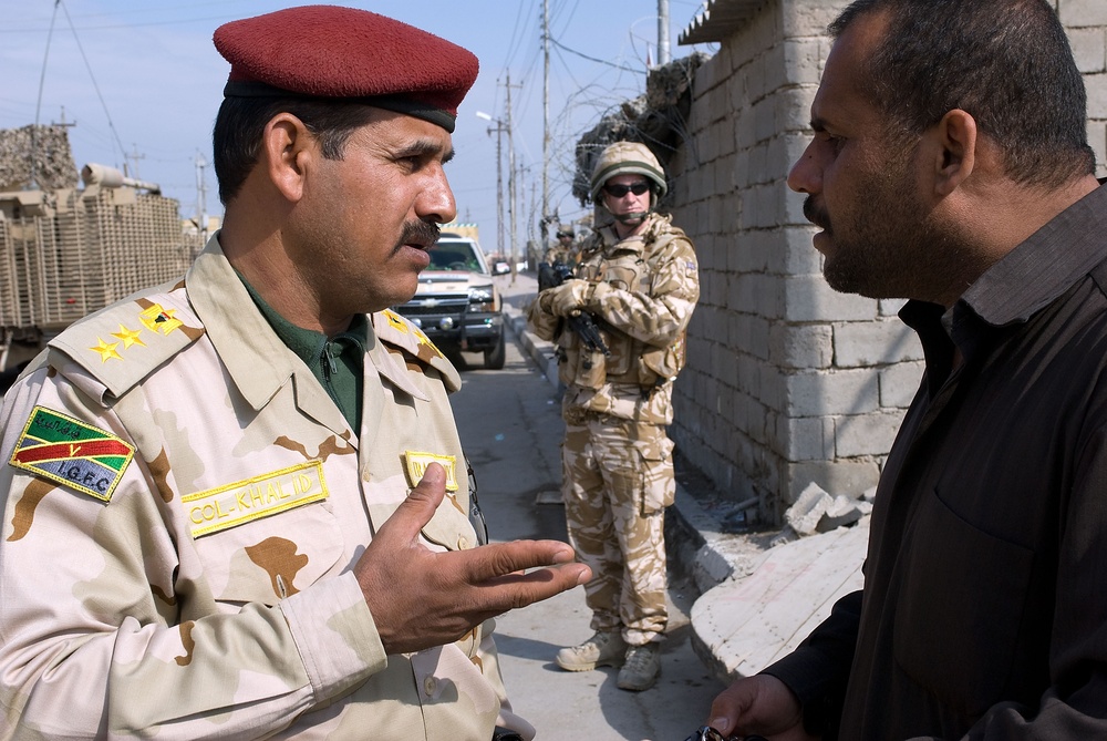 Patrol in Basra