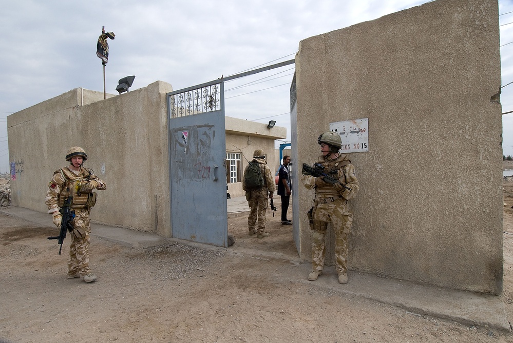 Patrol in Basra