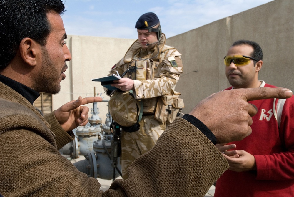 Patrol in Basra