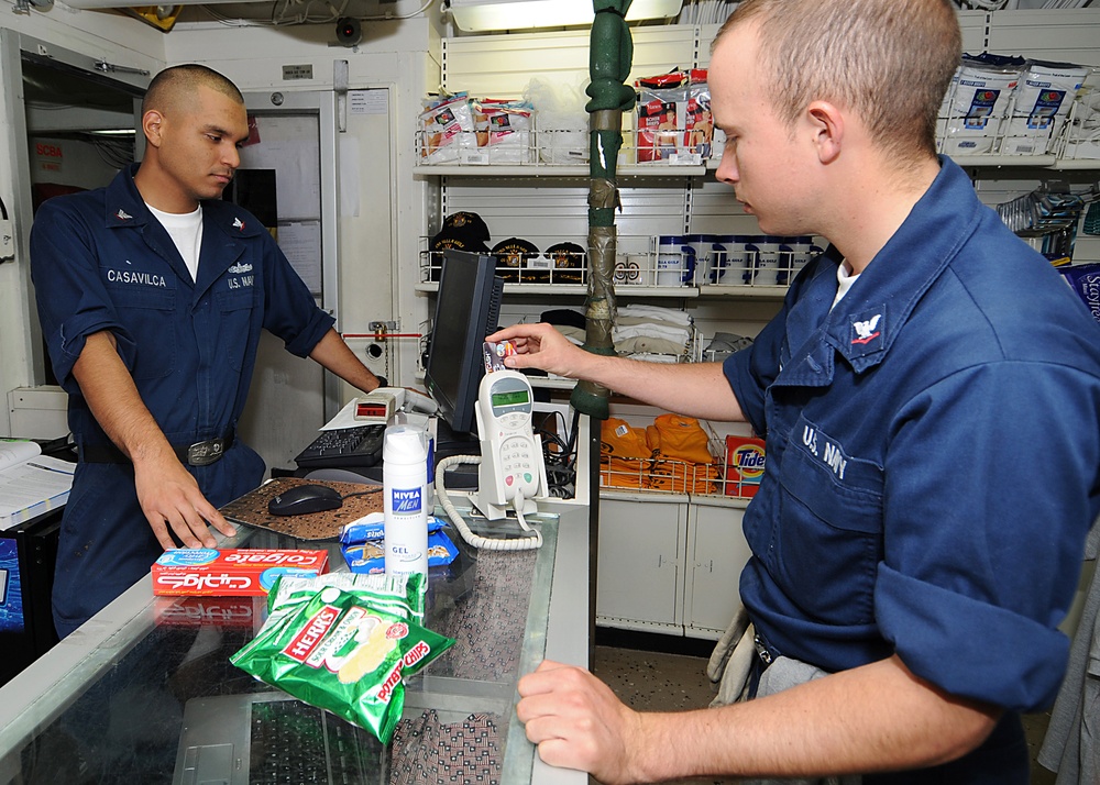 Navy Cash Card Transaction