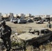 Comanche Troop Soldiers patrol Saha apartments