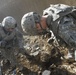 Comanche Troop Soldiers patrol Saha apartments