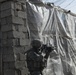 Comanche Troop Soldiers patrol Saha apartments