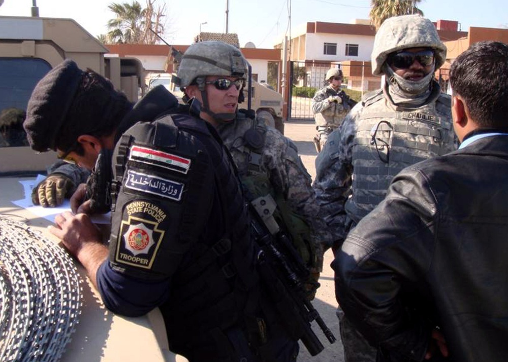 Iraqi police, Task Force 91 Military Police continue to improve security for Iraqis