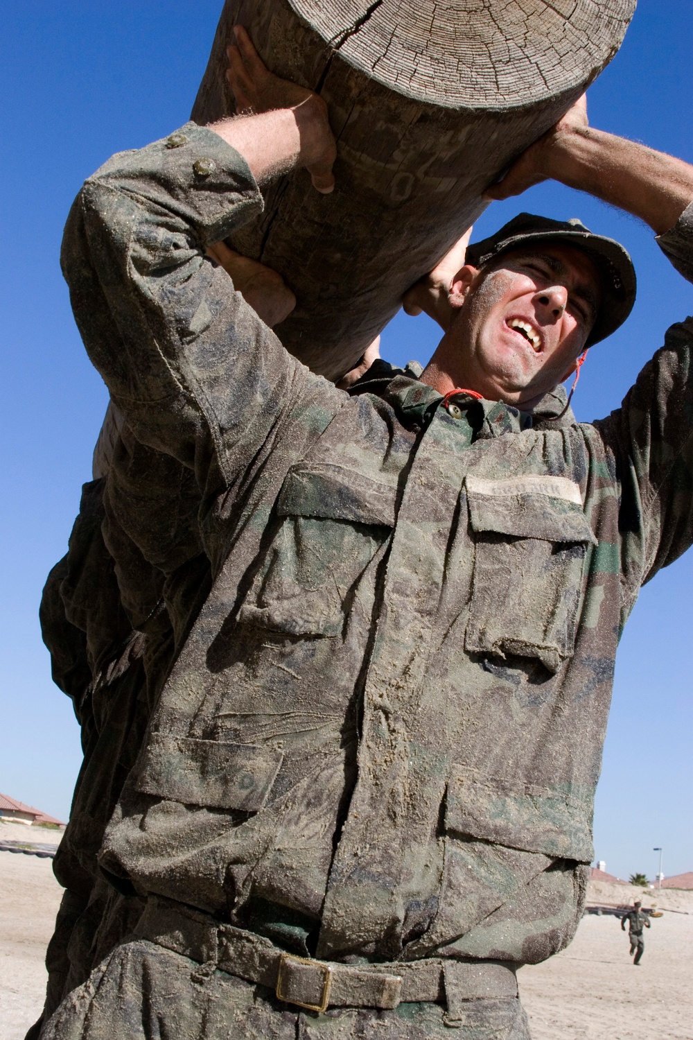 Log physical training at SEAL school