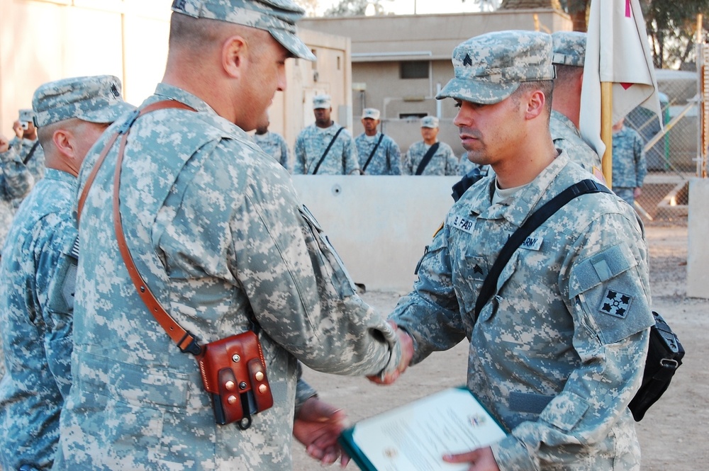 Bruceville-Eddy Native Wins Soldier of the Year