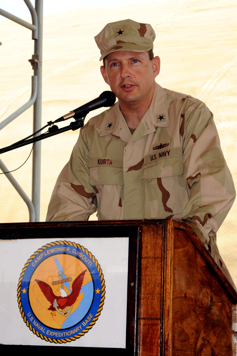Horn of Africa task force changes hands