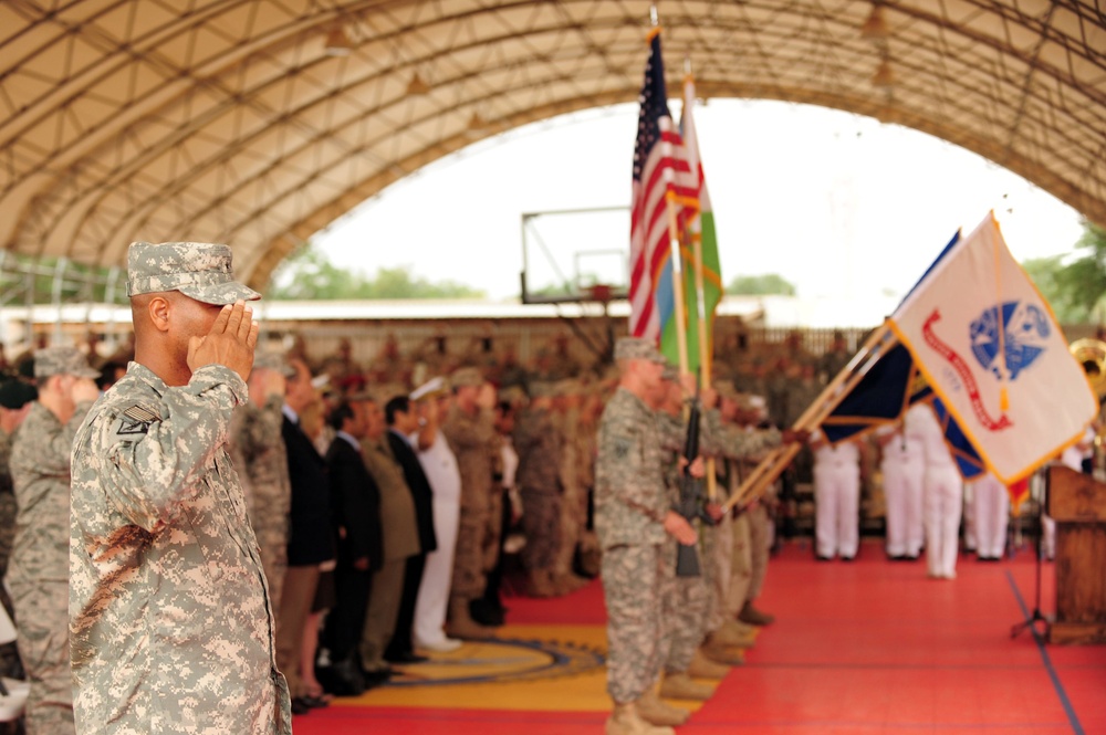 Horn of Africa task force changes hands