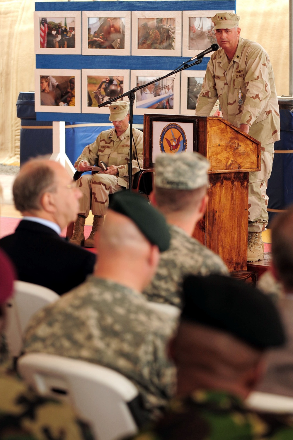Horn of Africa task force changes hands