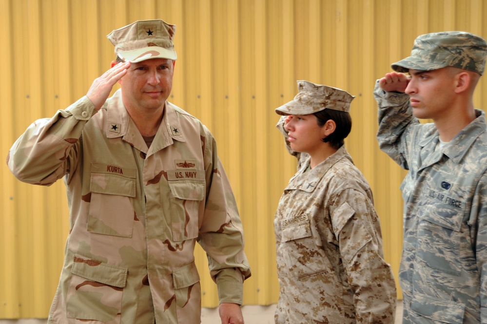 Horn of Africa task force changes hands