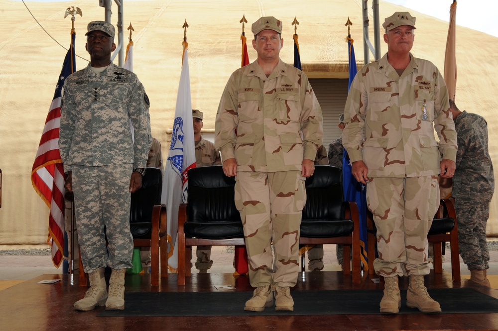 Horn of Africa task force changes hands