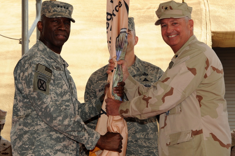 Horn of Africa task force changes hands