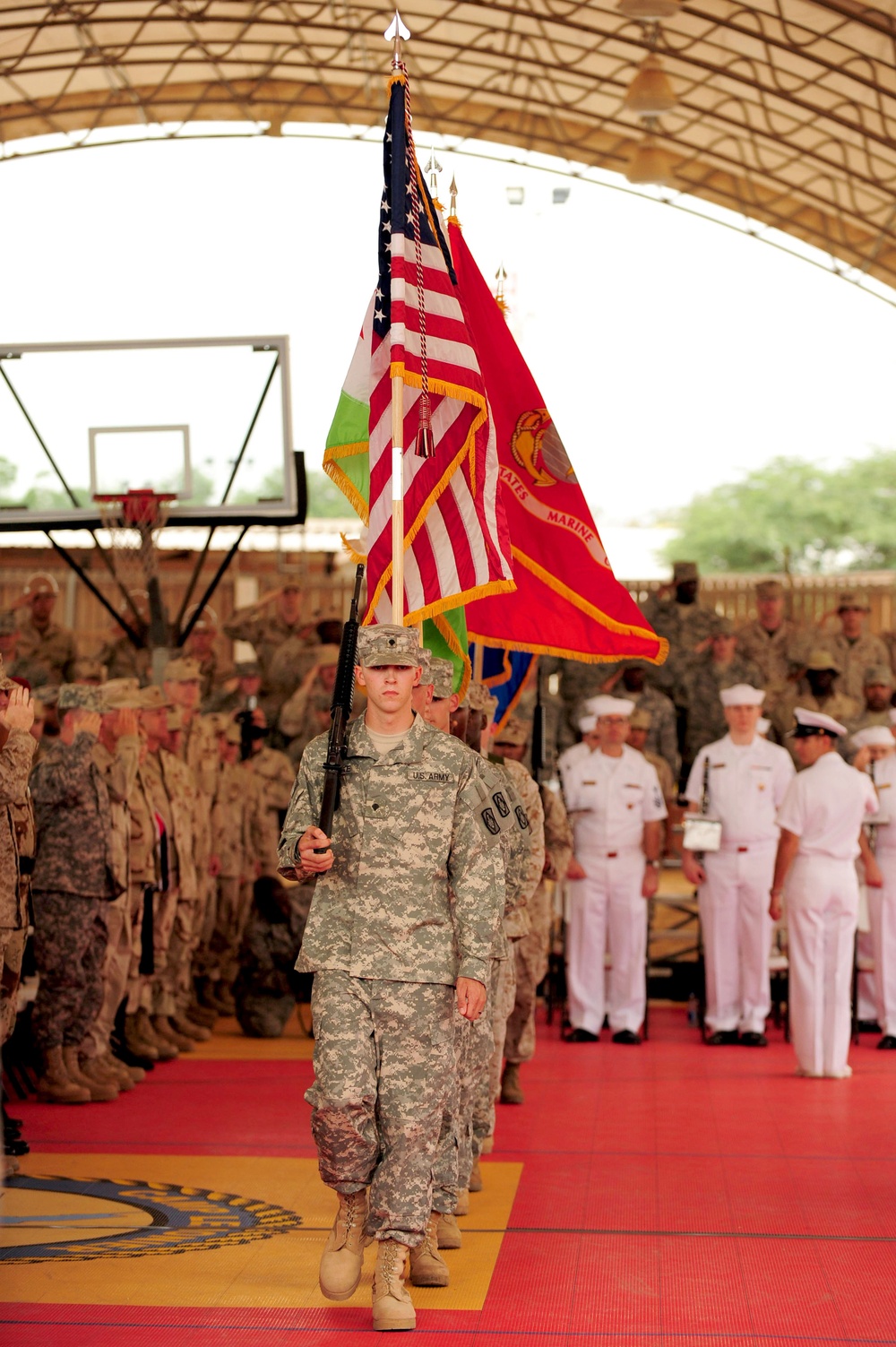 Horn of Africa task force changes hands