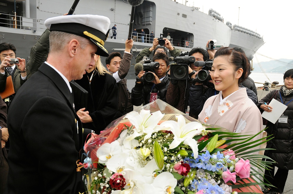 USS Blue Ridge activity