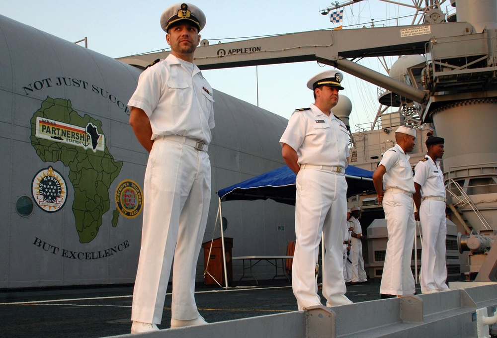 USS Nashville in Senegal