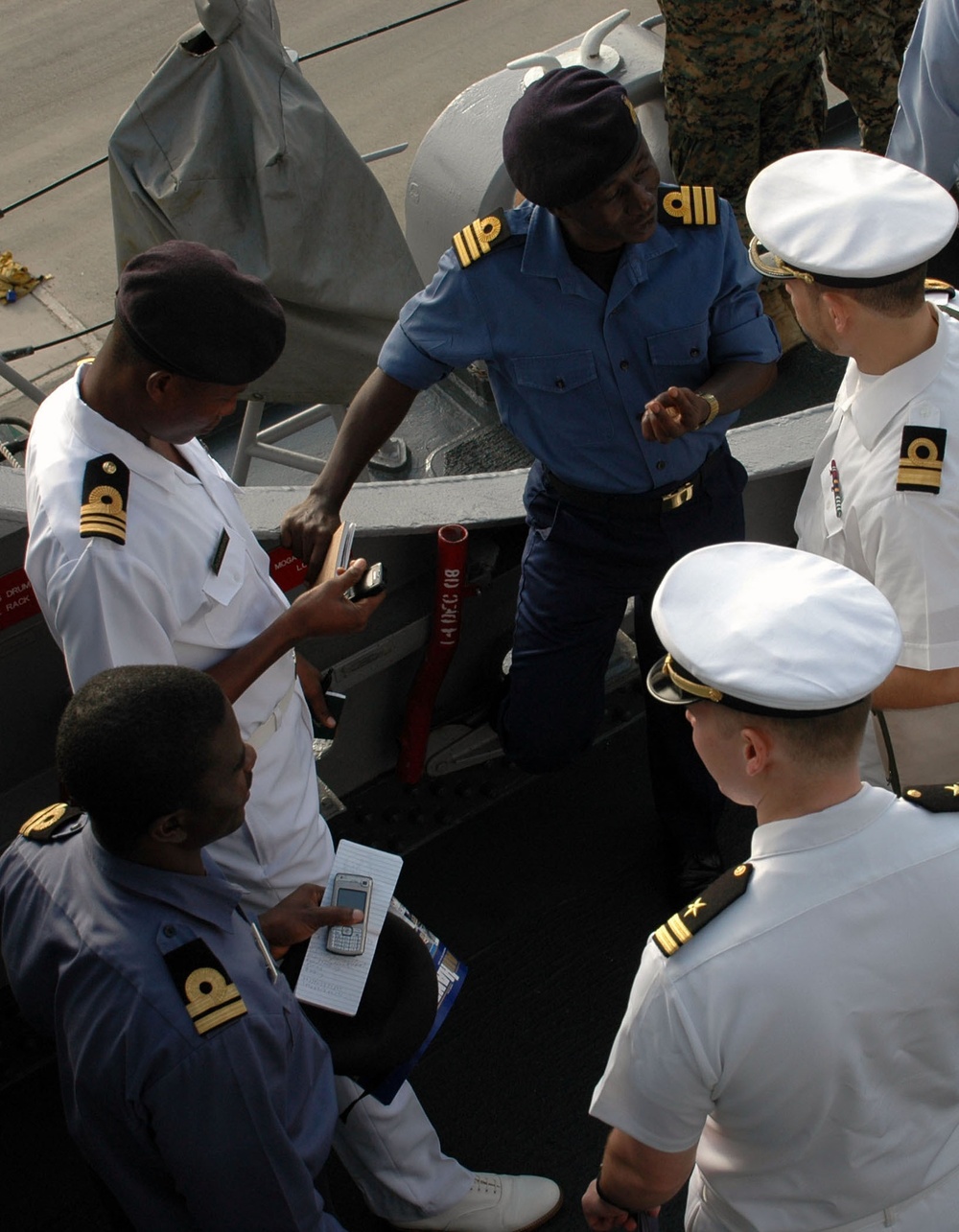 USS Nashville in Senegal