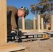 Construction on a patrol base in Mahawil
