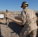 Construction on a patrol base in Mahawil