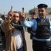Iraqi security forces vote in Baghdad