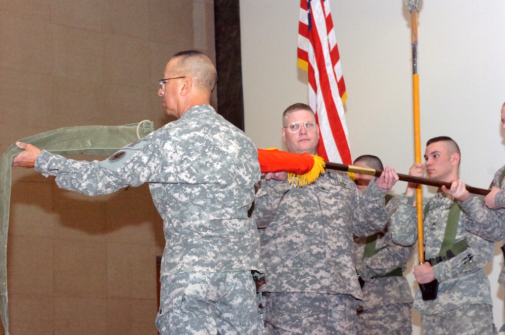 211th Regional Support Group Replaces 191st Combat Sustainment Support Battalion