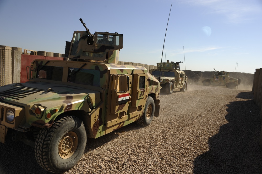 Training at Forward Operating Base Echo