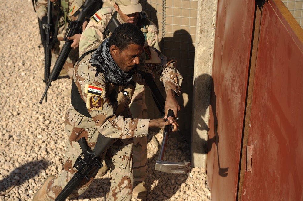 Training at Forward Operating Base Echo